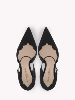 Pumps-Gianvito Rossi ARIANA D'ORSAY BLACK SUEDE