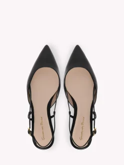 Flats-Gianvito Rossi ASCENT 05 BLACK LEATHER