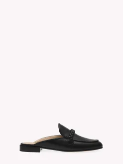 Mules-Gianvito Rossi BELEM MULE BLACK LEATHER