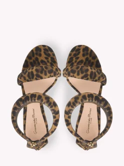 Sandals-Gianvito Rossi BIJOUX LEOPARD PRINT