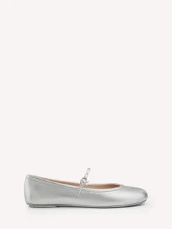 Flats-Gianvito Rossi CARLA SILVER