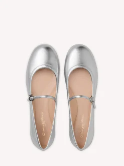 Flats-Gianvito Rossi CARLA SILVER