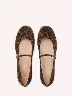 Flats-Gianvito Rossi CARLA LEOPARD PRINT