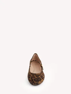 Flats-Gianvito Rossi CARLA LEOPARD PRINT