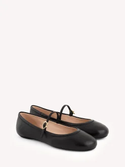 Flats-Gianvito Rossi CARLA BLACK LEATHER