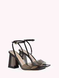 Sandals|Plexi-Gianvito Rossi COSMIC SANDAL 85 BLACK