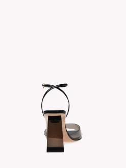 Sandals|Plexi-Gianvito Rossi COSMIC SANDAL 85 BLACK