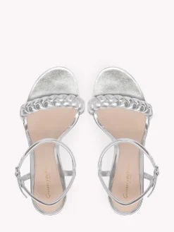 Sandals-Gianvito Rossi CRUZ 60 SILVER
