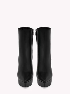 Booties-Gianvito Rossi DASHA BOOTIE BLACK LEATHER
