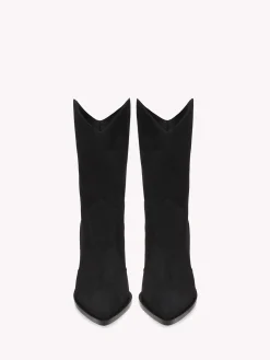 Booties-Gianvito Rossi DENVER BLACK SUEDE