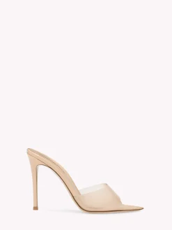 Mules|Plexi-Gianvito Rossi ELLE NEUTRALS