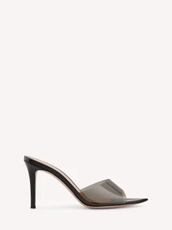 Mules|Plexi-Gianvito Rossi ELLE 85 BLACK