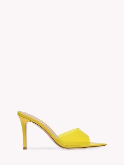 Mules-Gianvito Rossi ELLE 85 YELLOW
