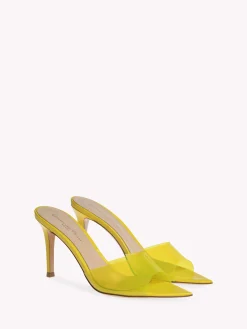 Mules-Gianvito Rossi ELLE 85 YELLOW