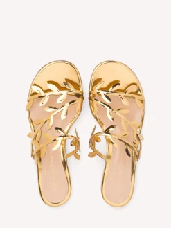 Flats|Sandals-Gianvito Rossi FLAVIA 05 GOLD