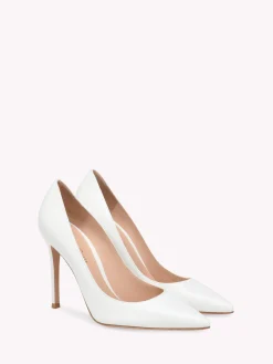Pumps|Signatures-Gianvito Rossi GIANVITO 105 WHITE LEATHER