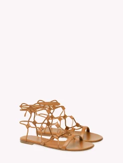Flats-Gianvito Rossi GIZA 05 BROWN