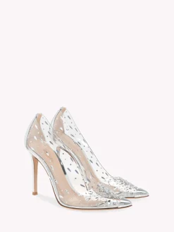 Pumps-Gianvito Rossi HALLEY SILVER