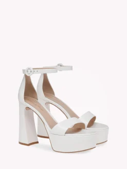Sandals|A MODERN FAIRYTALE-Gianvito Rossi HOLLY WHITE LEATHER