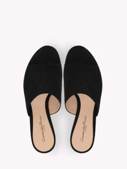 Mules-Gianvito Rossi HOLLY MULE BLACK SUEDE