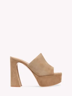 Mules-Gianvito Rossi HOLLY MULE BROWN