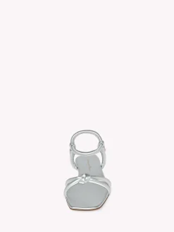Flats-Gianvito Rossi JUNO 05 SILVER