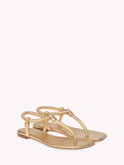 Flats-Gianvito Rossi JUNO THONG 05 GOLD