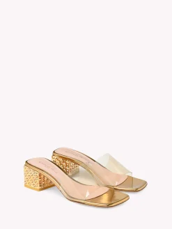 Mules-Gianvito Rossi KARA GOLD