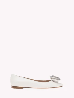 Flats-Gianvito Rossi KARINA 05 WHITE