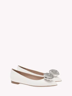 Flats-Gianvito Rossi KARINA 05 WHITE