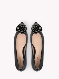 Flats-Gianvito Rossi KARINA 05 BLACK LEATHER