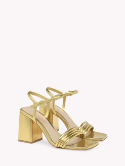 Sandals-Gianvito Rossi LENA 85 GOLD