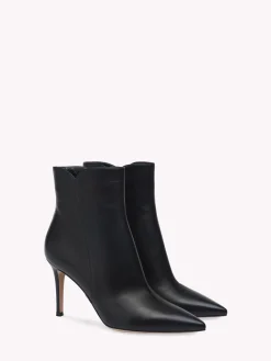 Booties|Signatures-Gianvito Rossi LEVY 85 BLACK LEATHER