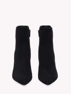 Booties-Gianvito Rossi LEVY 85 BLACK SUEDE
