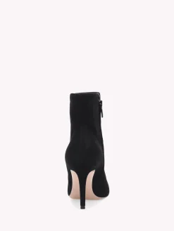 Booties-Gianvito Rossi LEVY 85 BLACK SUEDE