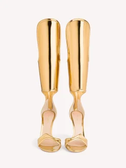 Sandals-Gianvito Rossi LUCREZIA BOOT GOLD
