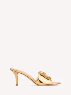 Flats|Mules-Gianvito Rossi LUCREZIA MULE 70 GOLD