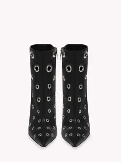Booties-Gianvito Rossi LYDIA BOOTIE 85 BLACK LEATHER