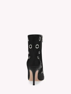 Booties-Gianvito Rossi LYDIA BOOTIE 85 BLACK LEATHER