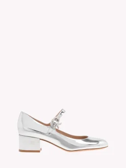 Pumps-Gianvito Rossi MARY RIBBON SILVER