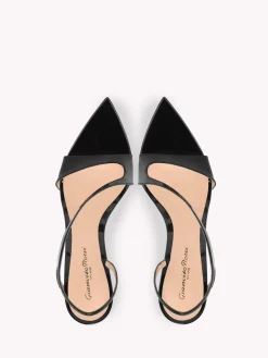 Sandals-Gianvito Rossi MAYFAIR BLACK PATENT
