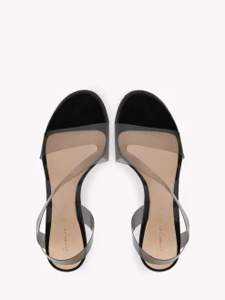 Sandals|Plexi-Gianvito Rossi METROPOLIS 70 BLACK