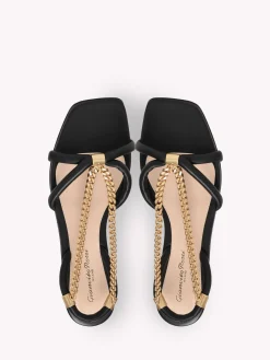 Flats-Gianvito Rossi MINERVA 05 BLACK LEATHER