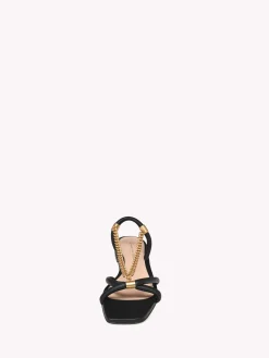 Flats-Gianvito Rossi MINERVA 05 BLACK LEATHER