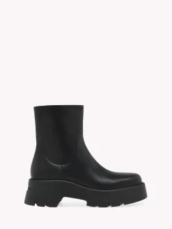 Booties-Gianvito Rossi MONTEY BLACK LEATHER