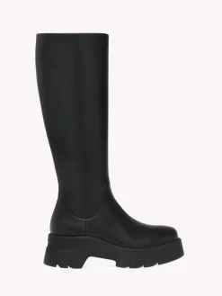 Boots-Gianvito Rossi MONTEY BOOT BLACK LEATHER