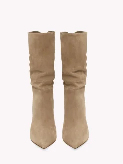 Boots-Gianvito Rossi PIPER BOOTIE 85 BROWN
