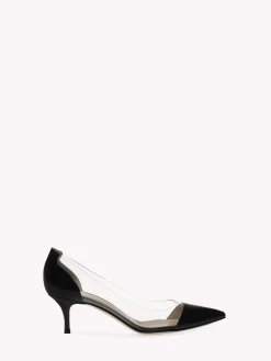 Pumps-Gianvito Rossi PLEXI 55 BLACK