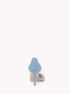 Pumps-Gianvito Rossi PLEXI 70 LIGHT BLUE