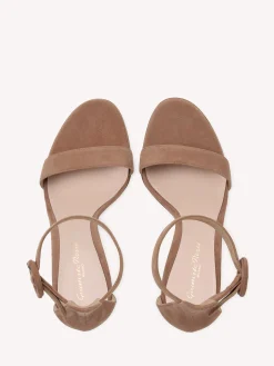 Sandals|Signatures-Gianvito Rossi PORTOFINO 105 PRALINE PINK SUEDE
